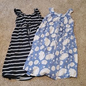 Two 3 in 1 maternity labor and delivery gowns
